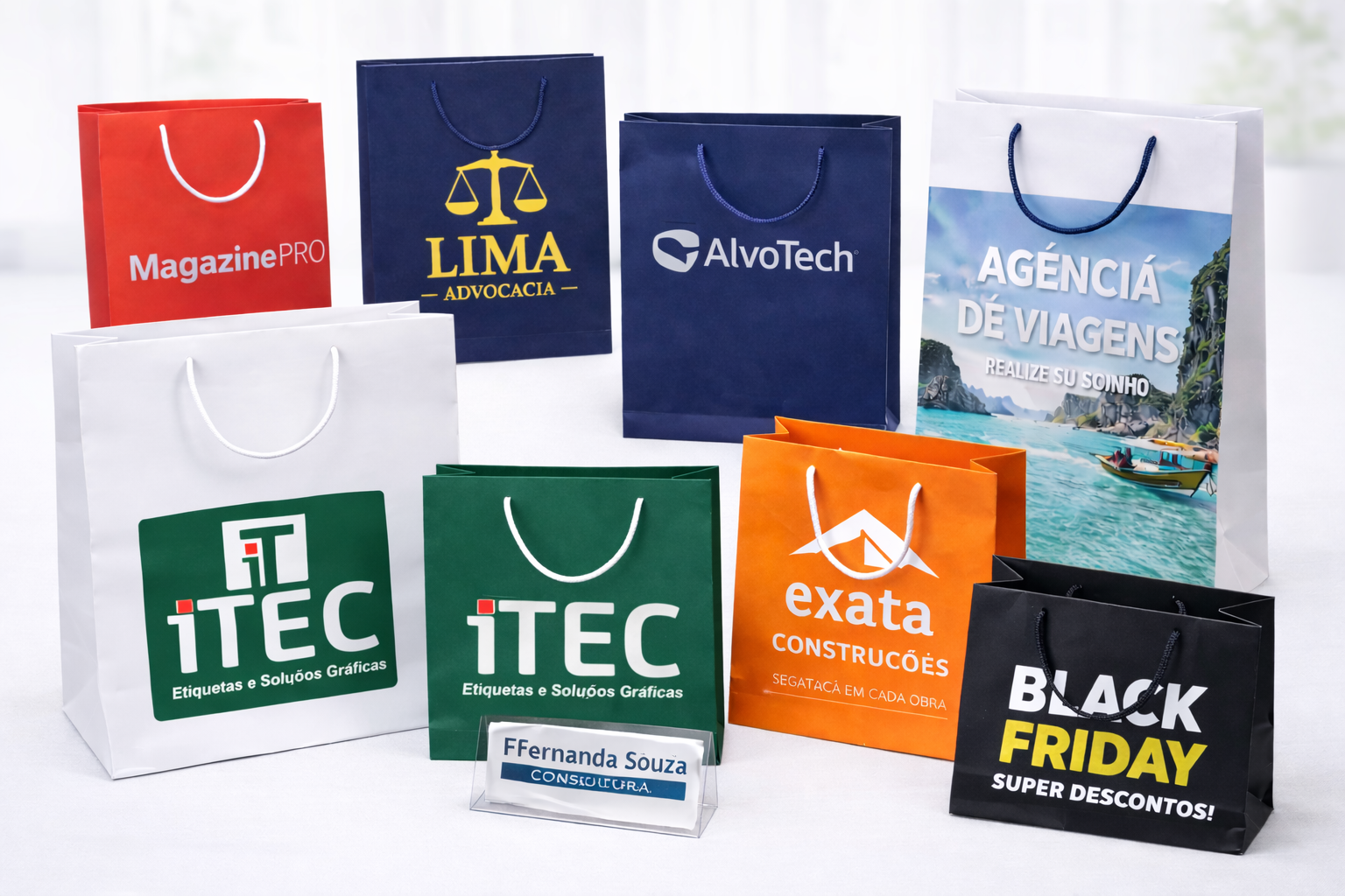 SACOLAS PERSONALIZADAS